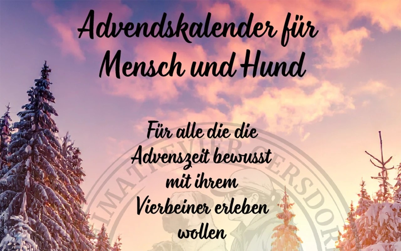 Advendskalender für Mensch und Hund 2026