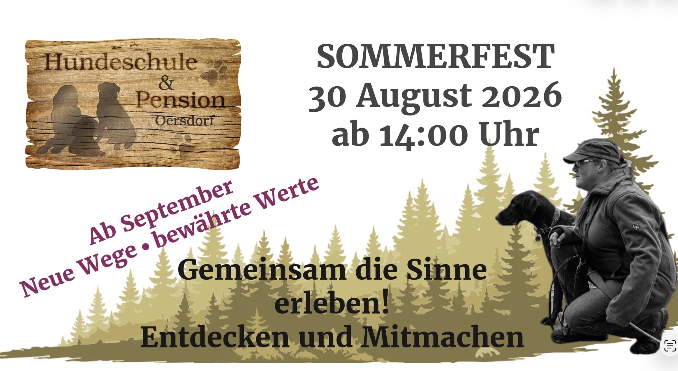 Sommerfest 2026 in der Hundeschule Oersdorf